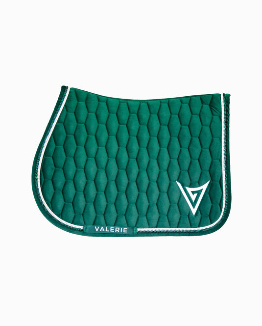 Velvet Jumping Saddle Pad with Crystals “Influence”