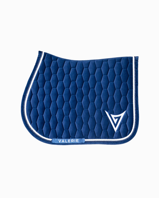 Velvet Jumping Saddle Pad “Leadership”