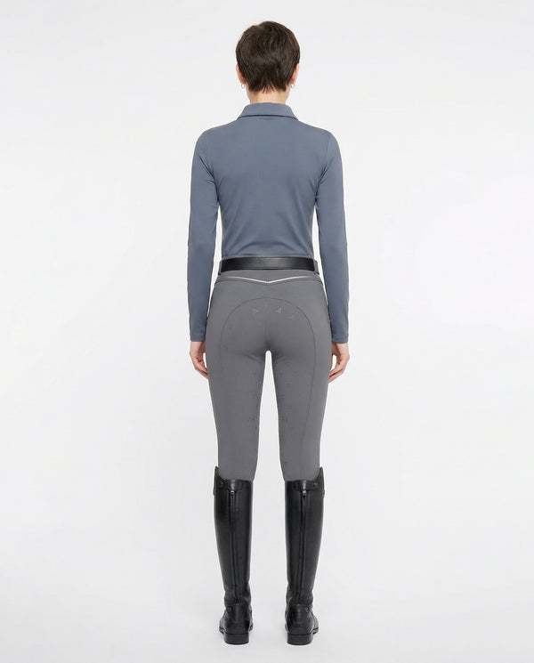 Breeches with Inserts “Movement” — fabric close-up