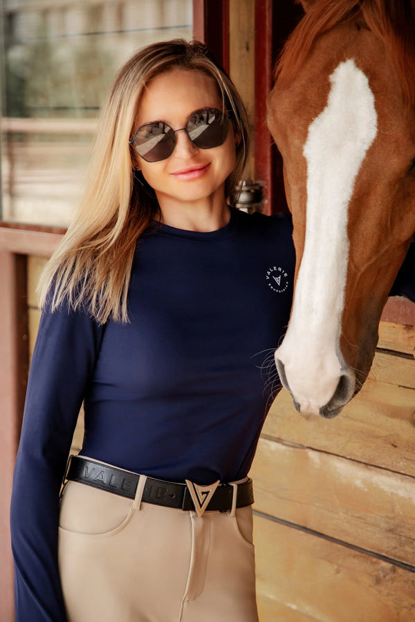 Long-Sleeve T-Shirt with Logo “Control”