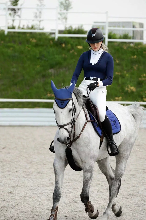 Nylon Saddle Pad with Black Binding “Bond”