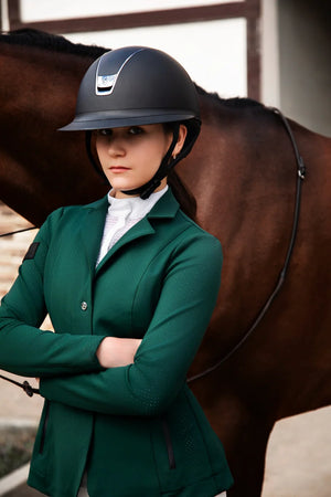 Perforated Riding Jacket “Composure”