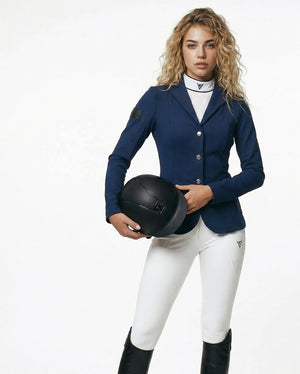 Perforated Riding Jacket “Refinement”