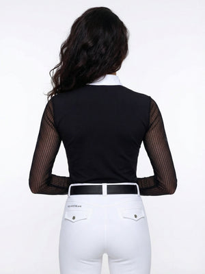 Competition Show Shirt “Fluidity” — side view