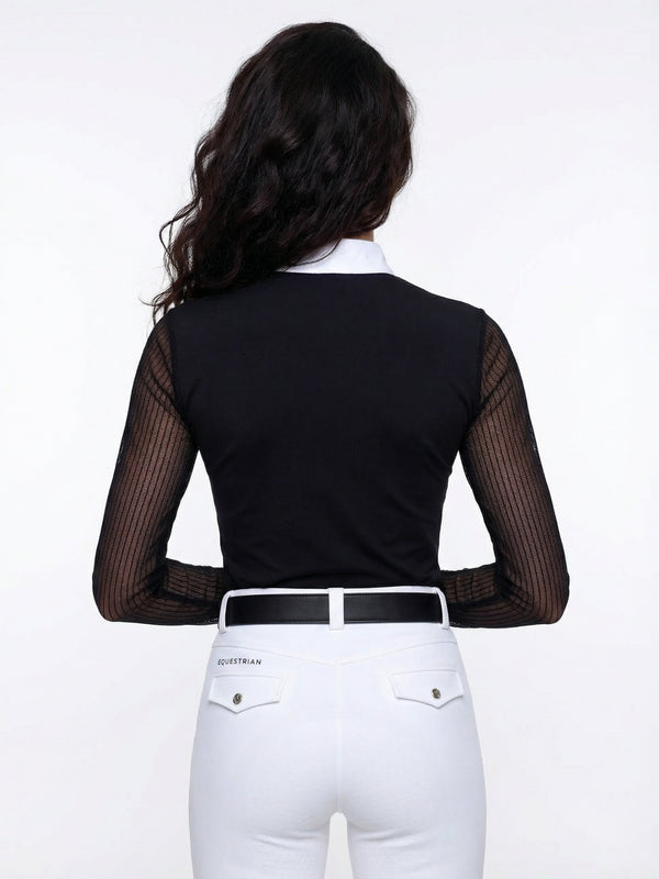 Competition Show Shirt “Fluidity” — side view