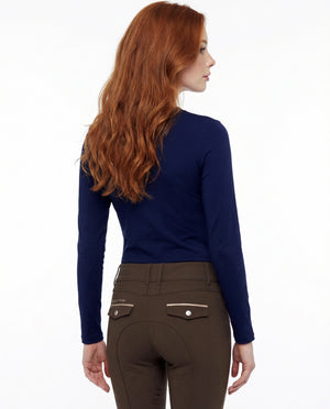 Long-Sleeve T-Shirt with Logo “Control”