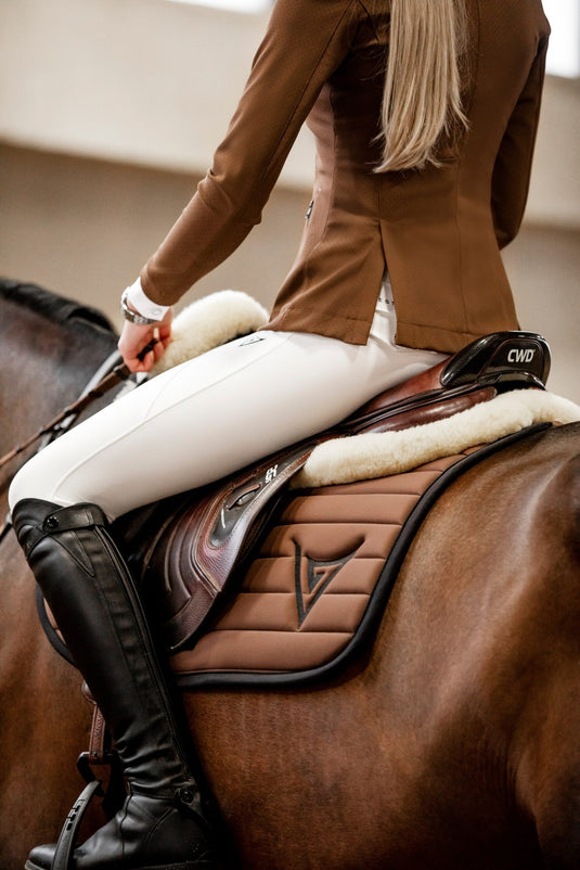 Nylon Jumping Saddle Pad Valerie Equestrian “Resolve”