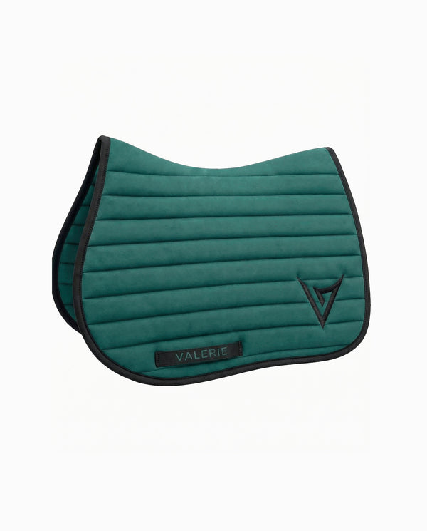 Nylon Saddle Pad with Black Binding “Direction”