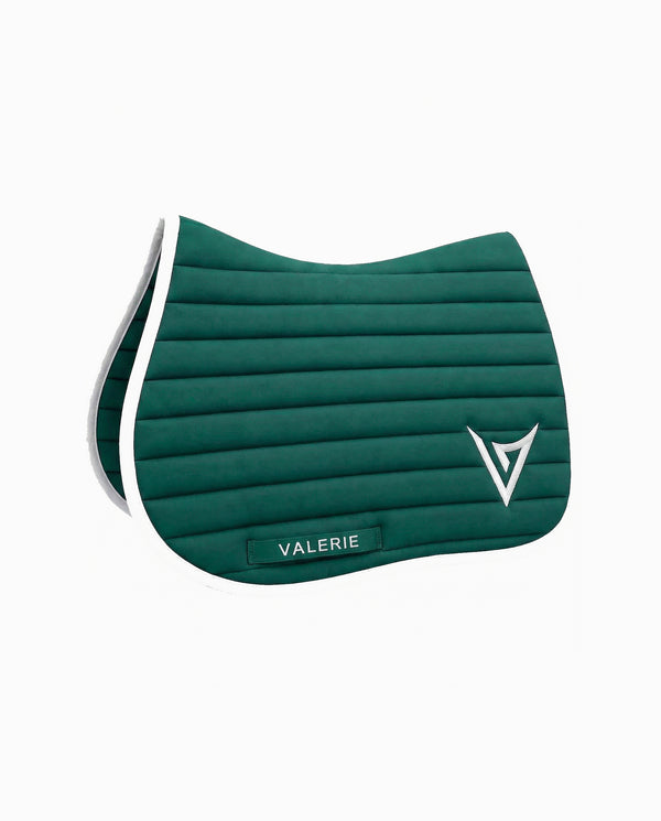 Nylon Saddle Pad with White Binding “Dynamics”