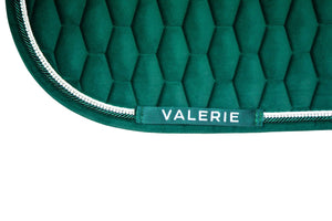 Velvet Saddle Pad with Crystals “Influence”