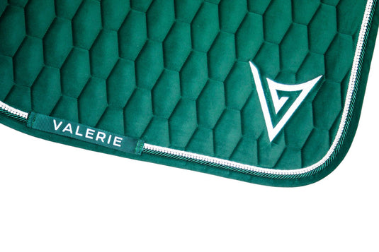 Velvet Jumping Saddle Pad with Crystals “Influence”