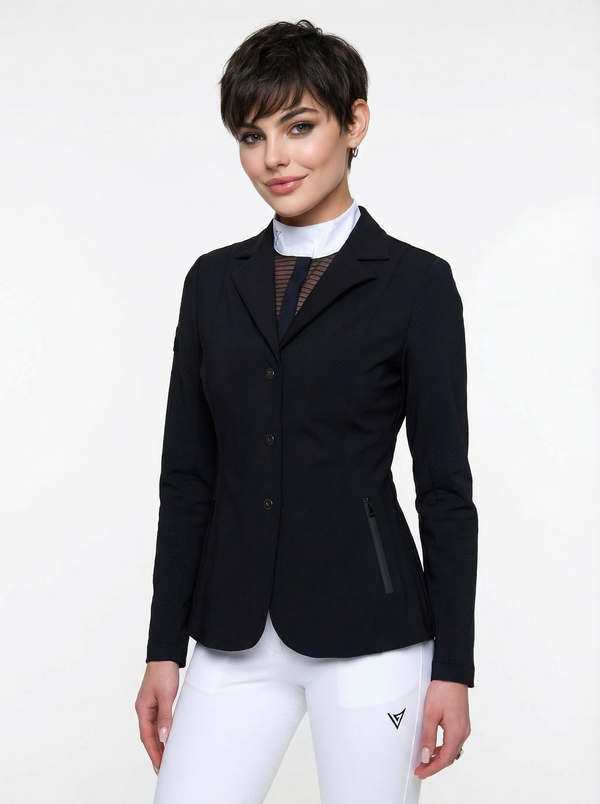 Perforated Competition Show Jacket “Brilliance” — side view