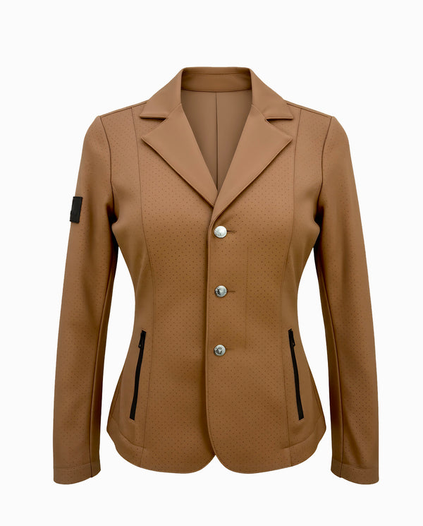 Perforated Competition Show Jacket “Restraint” — side view