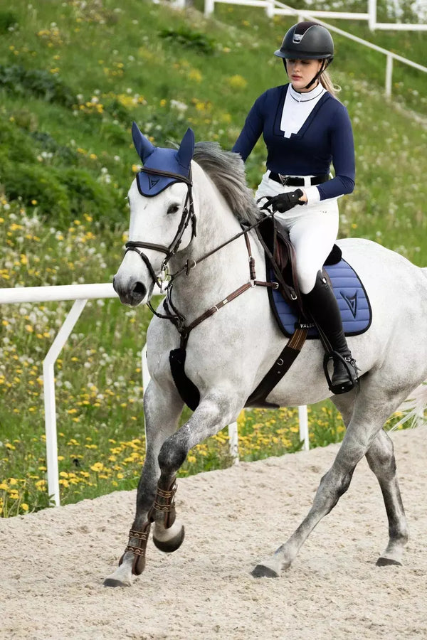 Nylon Saddle Pad with Black Binding “Bond”