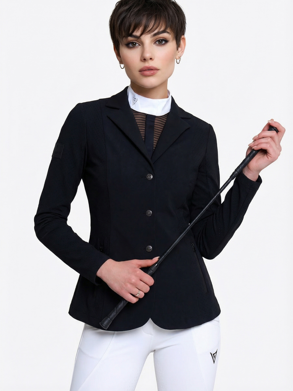 Perforated Competition Show Jacket “Brilliance” — back view