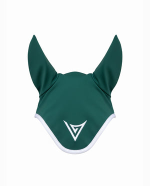 Nylon Ear Bonnet with White Trim “Clarity”