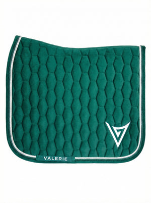 Velvet Dressage Saddle Pad with Crystals “Influence”