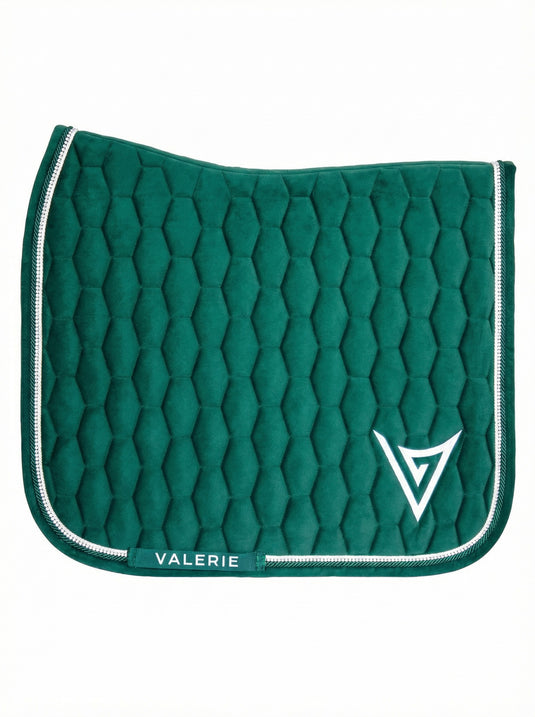 Velvet Dressage Saddle Pad with Crystals “Influence”