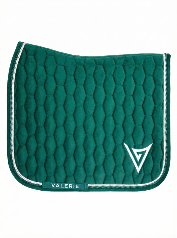 Velvet Dressage Saddle Pad with Crystals “Influence”