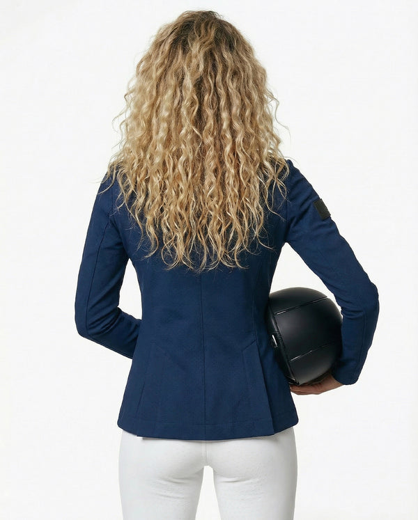 Perforated Riding Jacket “Refinement”