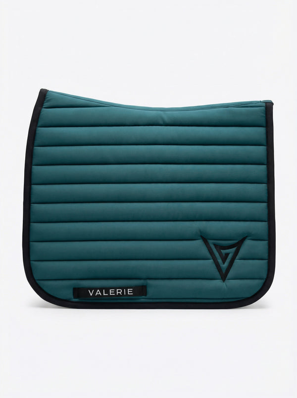 Nylon Dressage Saddle Pad with Black Binding “Direction”