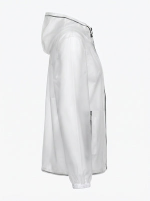 Transparent hooded rain jacket — Valerie Equestrian